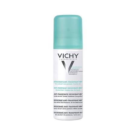 VICHY DEODORANT AEROSOL ANTI TRANSPIRANT 48H 125ML  SPRAY VERT